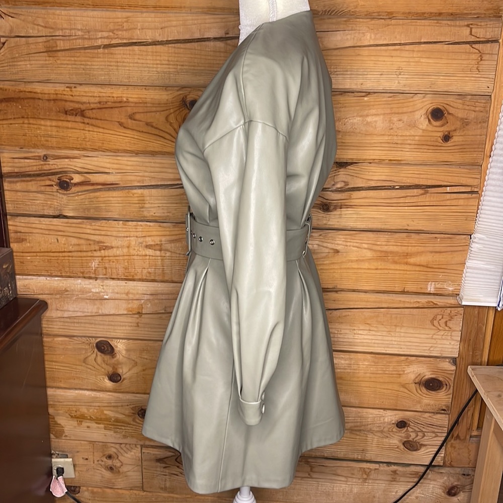 Zara Button Up Belted Jacket Extra Small - image 2